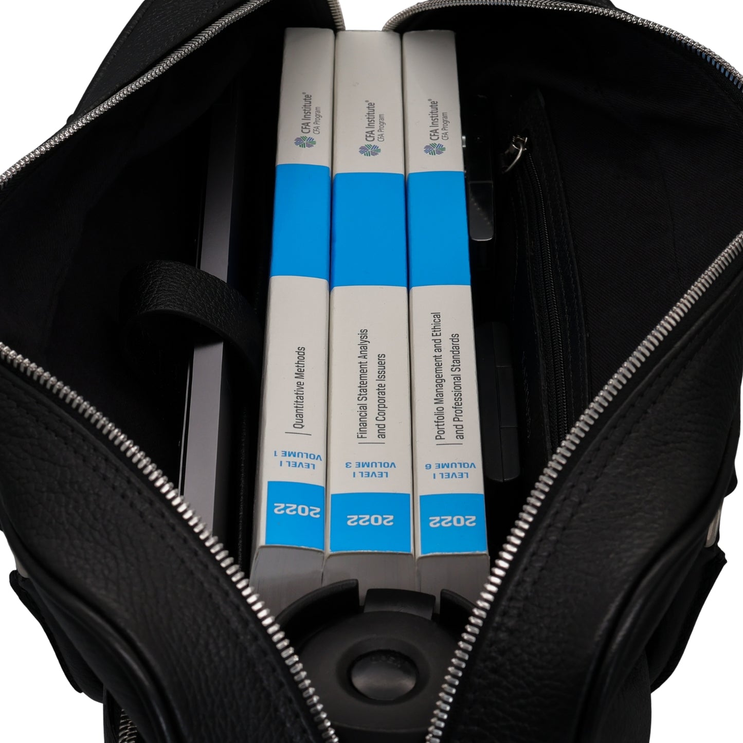 BARCID Business Bag in Cognac Grained Leather