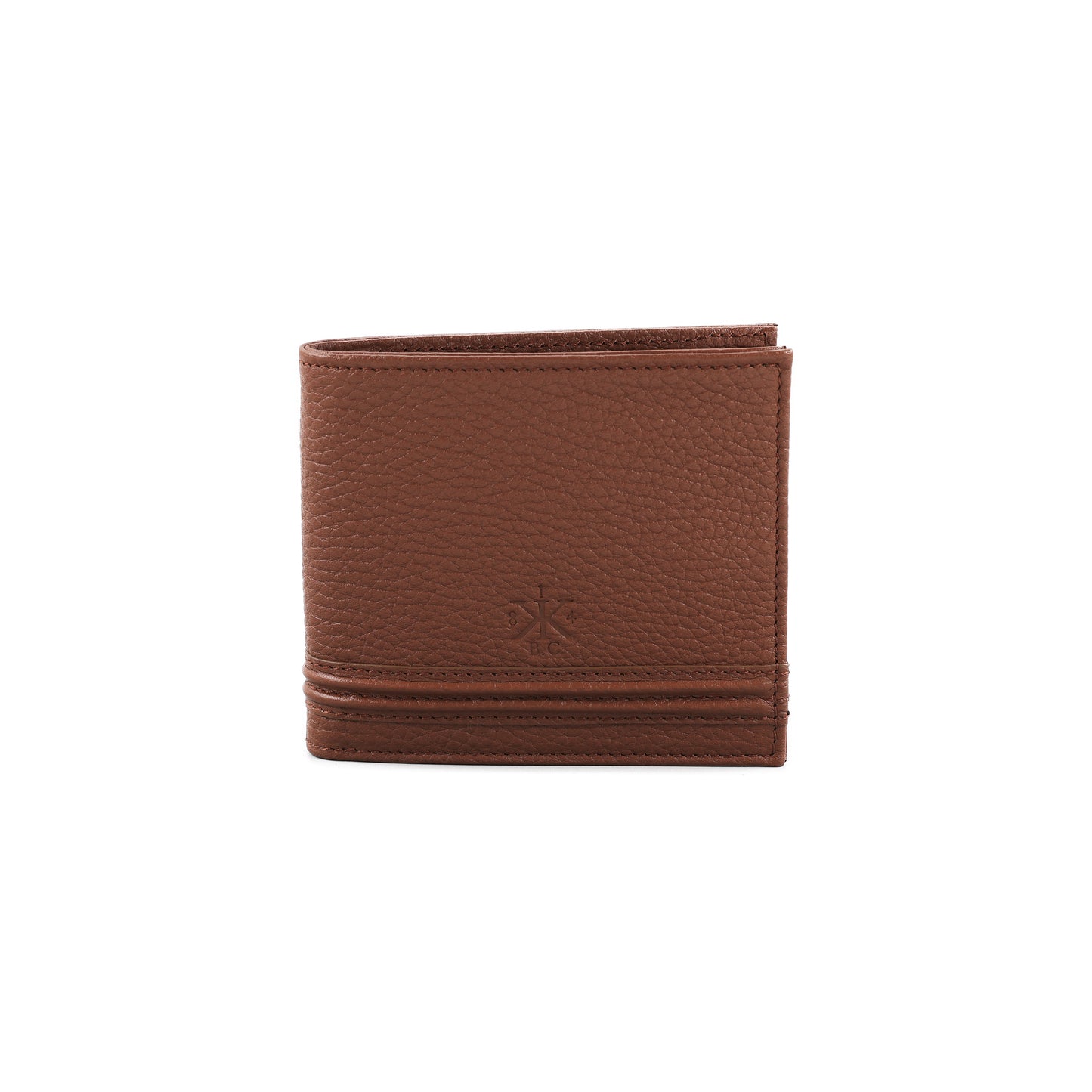 HANNO Wallet in Cognac Grained Leather
