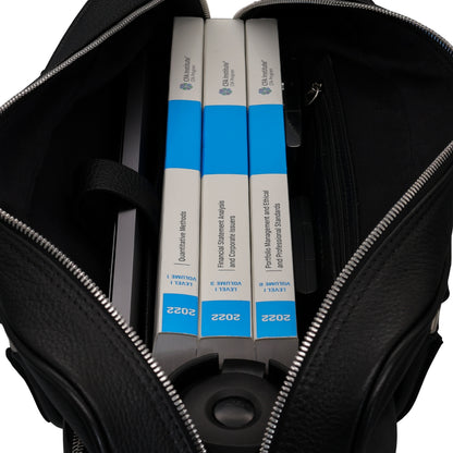 BARCID Business Bag in Cognac Grained Leather